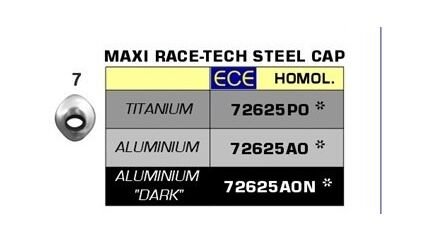 ARROW / アロー / アロー エキゾーストマフラー サイレンサーARROW / アロー Maxi Race-Tech チタン ステンレスエンドキャップ ECEマーク(Euro4) | 72625PO