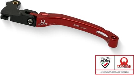 CNC Racing / シーエヌシーレーシング Clutch lever Race - folding Pramac Racing Limited Edition, Red | LCR33RPR