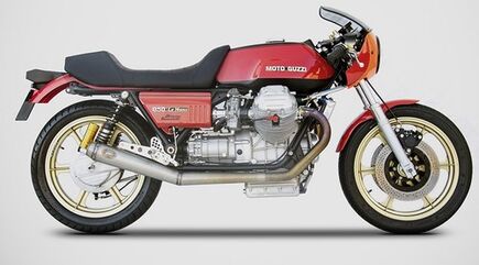 Zard / ザードマフラー 2＞2 ステンレススチール レーシング フルキット MOTO GUZZI LE MANS | ZG095SKR