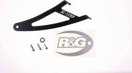 R&G (アールアンドジー) エキゾーストハンガー Kit - BMW R1200R/RS '15-, ブラック | EH0065BK