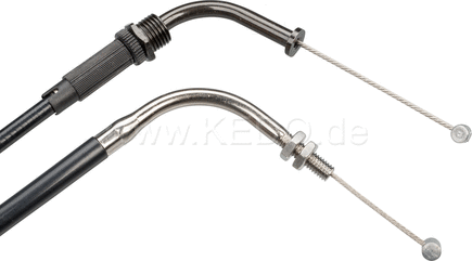 Kedo Throttle Cable A (opener) + 10cm (for conversions to Higher / Larger Handlebar) | 30308