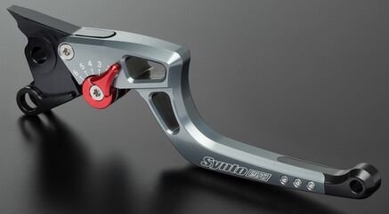 ABM / エービーエム クラッチレバー syntoEvo complete KH25, レバーカラー: シルバー, アジャスターカラー: シルバー | 100960-H11-V11