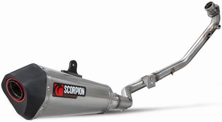 Scorpion Mufflers Serket Taper Full System Brushed Stainless Steel Sleeve | RKE51SEO