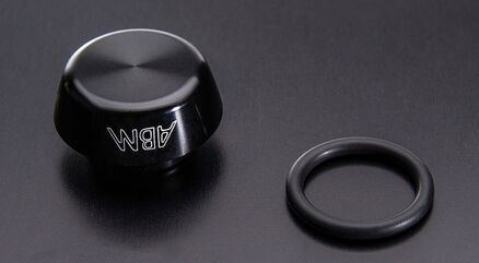 ABM / エービーエム Cap for bar ends stashCap, カラー: ブラック | 400676-F15