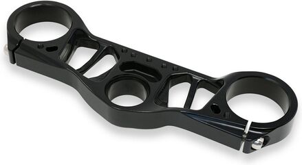 CNC Racing / シーエヌシーレーシング Triple clamps Aprilia RSV4 - Top Yoke, Black | PST13B