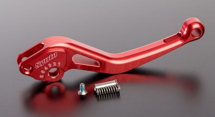 ABM / エービーエム Replacement lever synto short version complete, カラー: レッド | 400369-F17