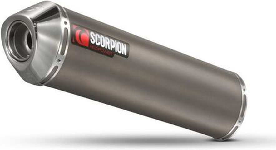 Scorpion / スコーピオンエキゾースト Factory オーバルスリップオン チタンスリーブ eマーク Yamaha YZF R6 03-05 2003 - 2005 | EYA68TEO