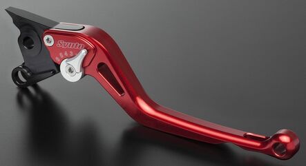 ABM / エービーエム クラッチレバー synto complete KH58 - ロングバージョン , レバーカラー: シルバー, アジャスターカラー: ブラック | 101538-H11-V15