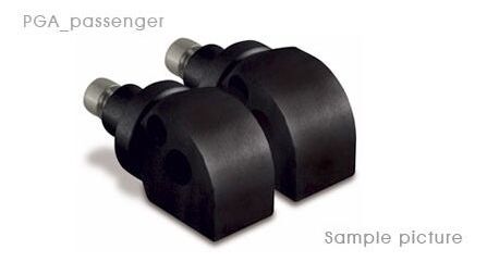 Valtermoto / バルターモト パッセンジャーフットペグアダプター ブラック | PGA60 00