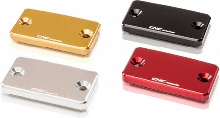 CNC Racing / シーエヌシーレーシング Front Brake Or Clutch Fluid Reservoir Cap - Streaks, ブラック | TF882B