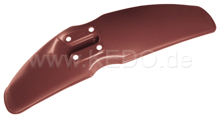 Kedo Replica Front Fender 'Ginger Brown' (with standard mounting holes), OEM reference # 1T2-21511-00 | 50724