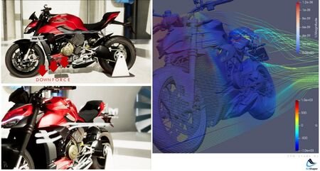 CNC Racing / シーエヌシーレーシング GP Winglets Ducati Streetfighter V4 - Carbon fiber | ZW005