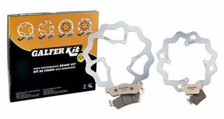 Galfer / ガルファー ブレーキキット フロント-リア OEM（純正）サイズ | KG349W