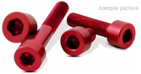 Valtermoto / バルターモト シリンダヘッドボルト Ø8.5 M5 L45 レッド | VMC051 45 S 04