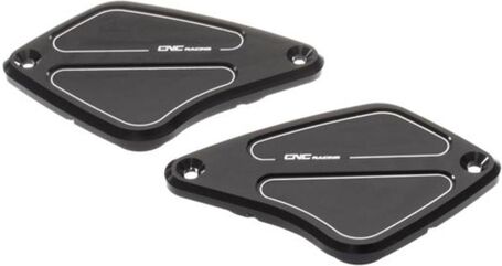 CNC Racing / シーエヌシーレーシング Front Brake And Cluth Fluid Reservoir Cap Ducati Diavel, ブラック | KT050B