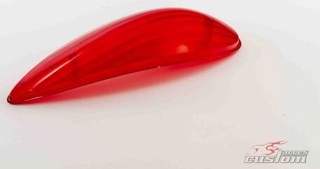 CustomAcces / カスタムアクセス Voyager Saddlebag Spare Parts, Left Red Reflector, Red | TI0001R