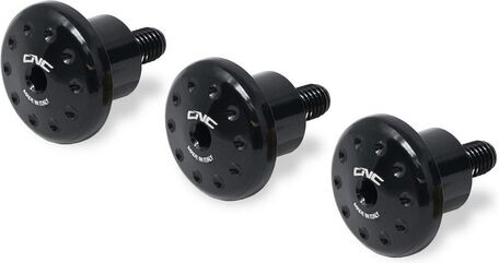 CNC Racing / シーエヌシーレーシング Windshield Screws Ducati Multistrada 950/1200, ブラック | KV304B