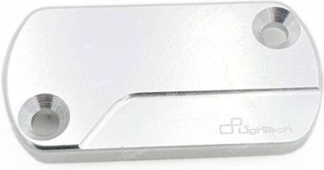 LighTech / ライテック Clutch/Brake Pump Reservoir Cover, Color: Silver | FBC28SIL