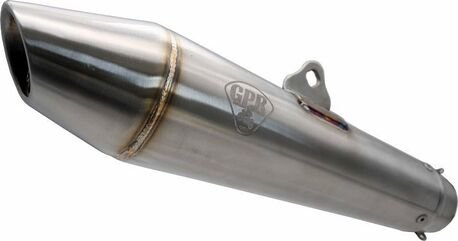 GPR / ジーピーアール Exhaust System Honda Africa Twin 650 Rd03 1988/89Universal Homologated silencer without link pipeVintavoge Cafè Racer | CAFE.27.VV
