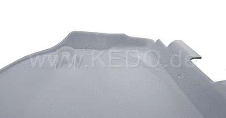 Kedo Replica Side Cover, Right, 'Crystal Silver', painted, without Decal, OEM Reference # 2H0-21721-00-20 | 29311