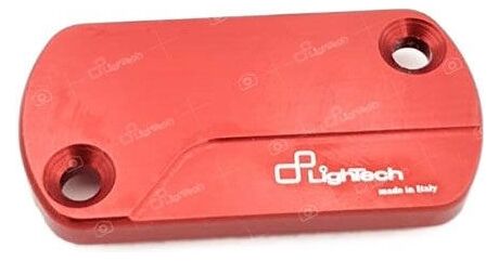 LighTech / ライテック Clutch/Brake Pump Reservoir Cover, Color: Red | FBC28ROS