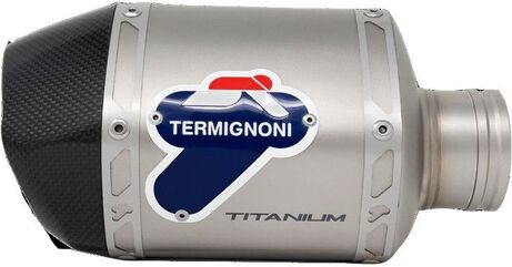 Termignoni / テルミニョーニ RELEVANCE D70 スリップオン チタン, スリーブ: チタン | H155094SO04