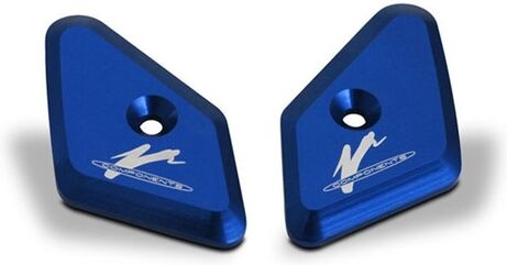 Valtermoto / バルターモト ミラーホールカバー ブルー | TAS13 02