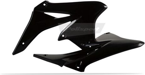 POLISPORT RADIATOR COVERS BLACK | 8413600002