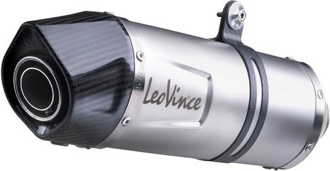 LEOVINCE / レオビンチ SBK LV ONE EVO YAMAHA X-MAX 300/IRON MAX INOX with catalyst ECE/EU-APPROVED STAINLESS STEEL SLIP-ON | 14225EK