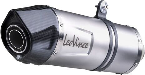 LeoVince / レオビンチ LV ONE EVO フルシステム1/1, ステンレス, カーボンファイバー エンドキャップ Db(A) Compliant HUSQVARNA 701 ENDURO (2017-2019) | 14232E