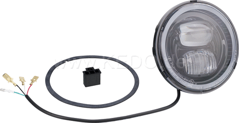 Kedo LED Headlight insert 12V DC with high / low beam and parking light, H4 connection, e-approved, operation only on 12V AC voltage conversions WITHOUT | 50768