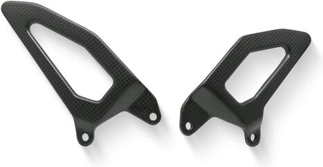 CNC Racing / シーエヌシーレーシング Heel guard kit for our rearsets Ducati Panigale V4 - carbon matt, Matt Carbon | ZA866Y