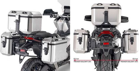 Givi / ジビ スペシフィックパニアホルダー PL ONE-FIT MONOKEYR サイドケース | PLO1188MK