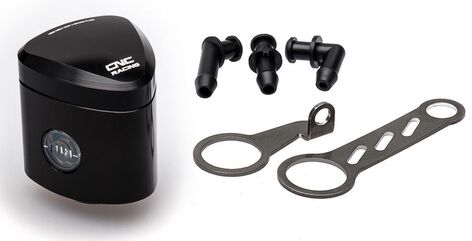 CNC Racing / シーエヌシーレーシング フルードリザーバーリアブレーキ / クラッチ 12 Ml Rebel, ブラック | SE500B