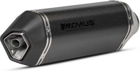 Remus / レムス マフラー Slip-On sportexhaust with removable sound insert, carbon, NO (EEC-) APPROVAL | 24483 107765