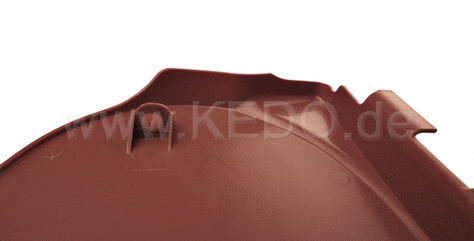 Kedo Replica Side Cover, Right, 'Ginger Brown' (without Decal), OEM Reference # 1T2-21721-00 | 29308