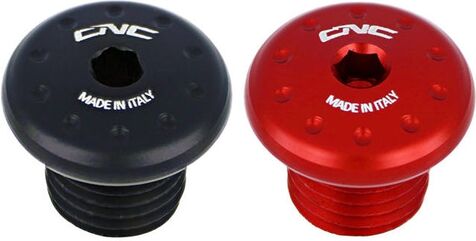 CNC Racing / シーエヌシーレーシング ミラーブランキングプラグ M8 LH, ブラック | MRA14B