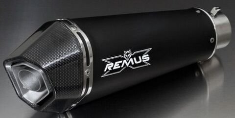 REMUS / レムス HYPERCONE スリップオン ステンレス ブラック EU規格公認 l 056702 087015