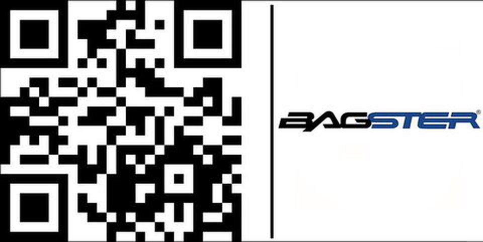 Bagster / バグスター タンクカバー ブラック/ストライプ ホワイト BMW R1200R 2011 | 1541J