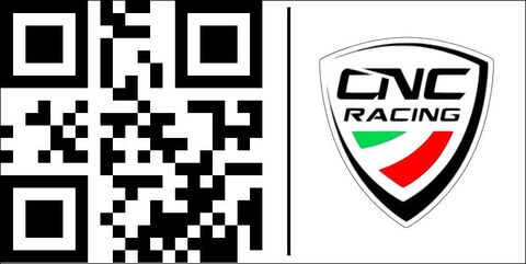 CNC Racing / シーエヌシーレーシング スクリーンボルトキット - Ducati, ブラック | KV433B