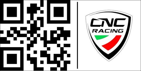 CNC Racing / シーエヌシーレーシング Riser Complete For ハンドルバー Ø 22Mm H 40Mm Ducati, レッド | RM240R