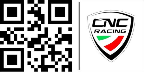 CNC Racing / シーエヌシーレーシング Engine Fairing Frame Guard Mv Agusta, ブラック | TC210B