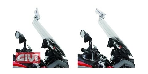 Givi / ジビ ユニバーサル ウィンドスクリーン-review ティンテッド | S180F