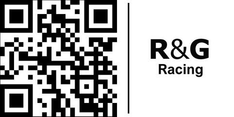 R&G（アールアンドジー） リアフットレストプレート ブラック NINJA250/300(13-15)、 Z250/300 GSX-R1000(17-) | BLP0026BK