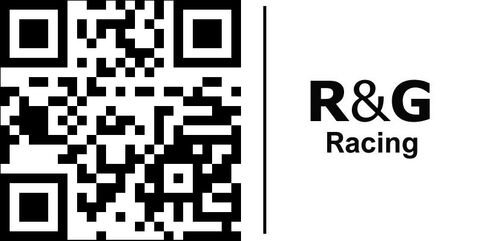 R&G（アールアンドジー） リアフットレストプレート ブラック CBR600RR(13-) | BLP0030BK