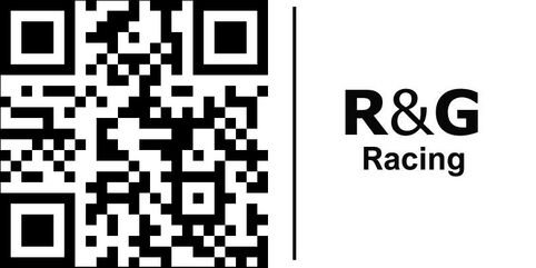 R&G（アールアンドジー） リアフットレストプレート ブラック XSR700(16-) | BLP0055BK