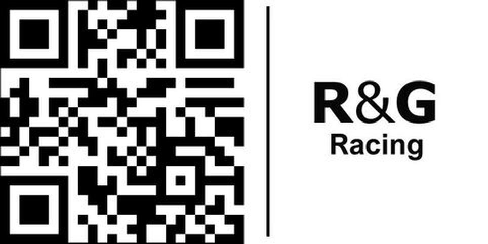 R&G (アールアンドジー) エキゾーストハンガー（マフラーステー） ブラック/レッド | EH0083BK-レッド