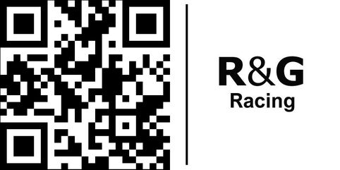 R&G (アールアンドジー) エキゾーストハンガー & left hand Footrest Blanking Plate - Aprilia RSV4 1100 Factory '19- | EH0091BKA
