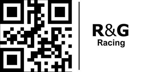 R&G(アールアンドジー) フレームインサート ブラック 5個 Ninja H2 SX(18-) RG-FI0151BK