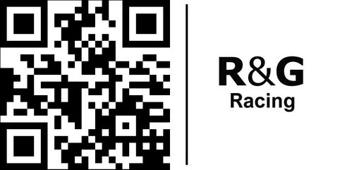 R&G(アールアンドジー) キックスタンドシュー シルバー/ブラック G310R(17-) RG-PKS0104SI